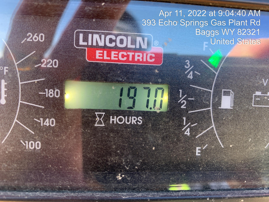 2021 Lincoln Electric Vantage 549X Ready Pak 3, ORANGE (includes trailer, cable rack, fender light kit)