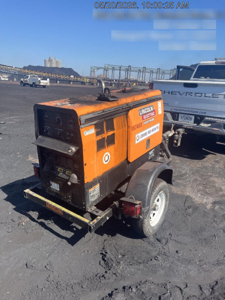 2021 Lincoln Electric Vantage 322 Vantage 322 Ready Pak 3 w/ Decals, ORANGE (includes trailer, cable rack, fender light kit) NO Telematics