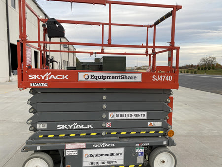 2021 Skyjack SJ4740 Hyd Drive, Sld NM Tires, DBcns, EST