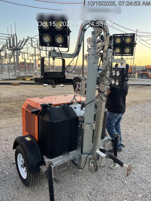 2024 Wanco WLTT-4MM4K Diesel, Deep Sea Controller, Shore Power Plug, Auto Start, (4) 350W LED Floodlights, 4kW Generator, 60 Gal Fuel Tank, 2" Ball, T3