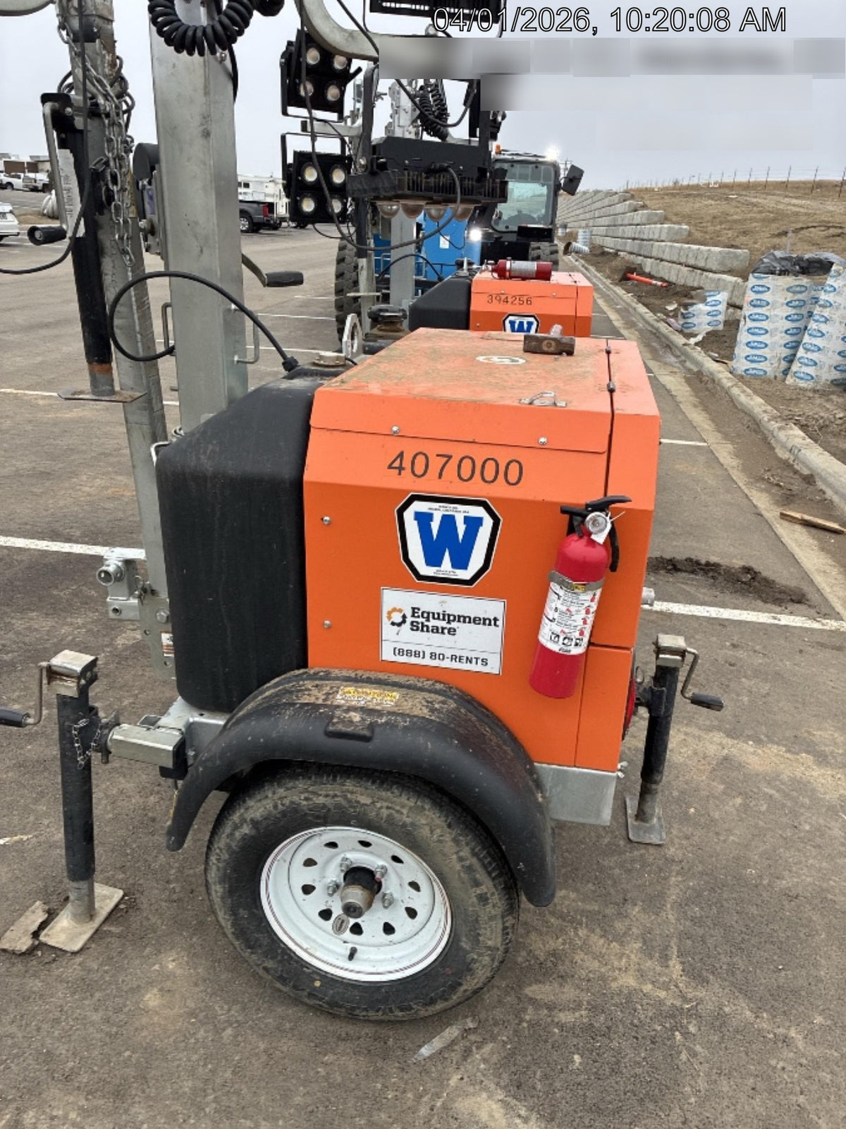 2024 Wanco WLTT-4MM4K Diesel, Deep Sea Controller, Shore Power Plug, Auto Start, (4) 350W LED Floodlights, 4kW Generator, 60 Gal Fuel Tank, 2" Ball, T3