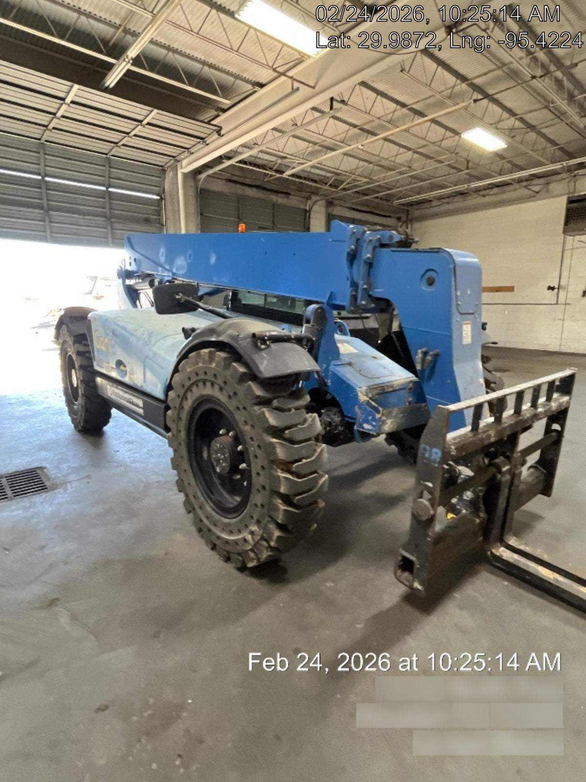 2019 Genie GTH-636 Cab/Heat/AC, Solid RT Tires, LED Work Lights, Beacon 60" QA Carriage, 48" Forks