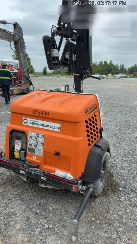 2023 Generac MLT2 Diesel, Flex Switch 120V Input, Powerzone Controller, (4) 320W LED Lights, 4kW Generator, 39.9 Gal Fuel Tank, 2" Ball, T3
