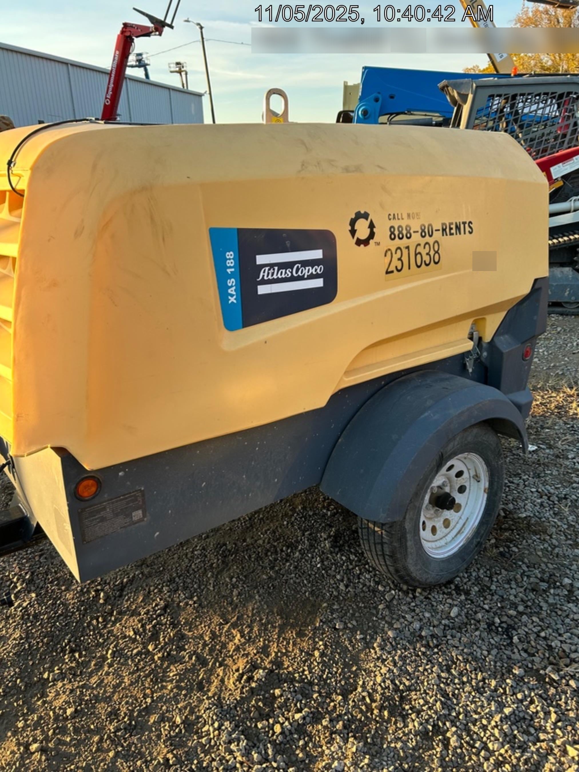 2022 ATLAS COPCO XAS188 CWK