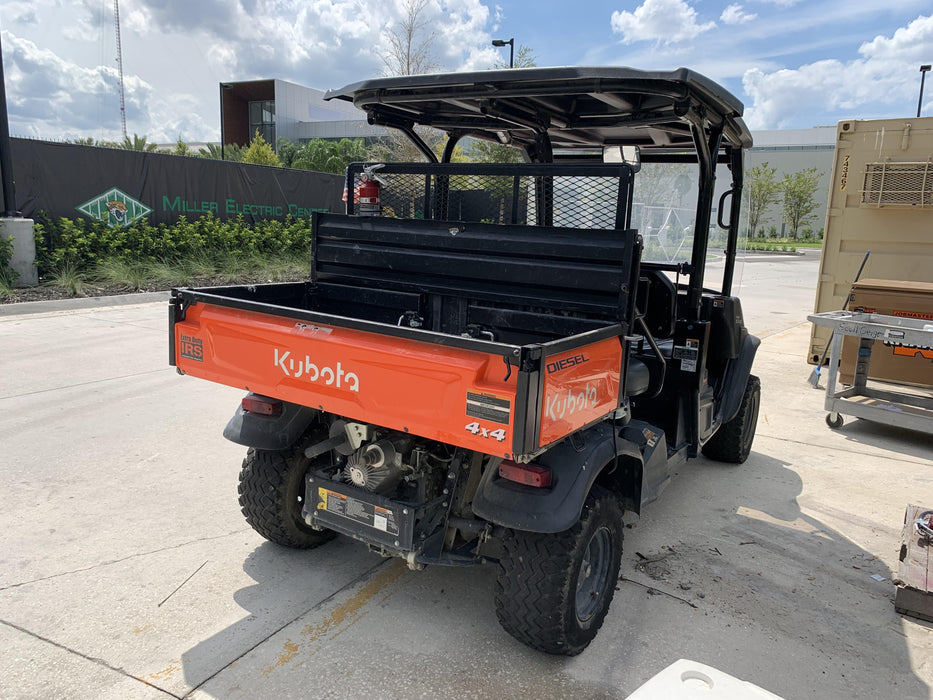 2022 Kubota RTV-X1140W-H Plastic Canopy, Windshield Acrylic Clear, LED Strobe Light, Wire Harness Kit, Back up Alarm