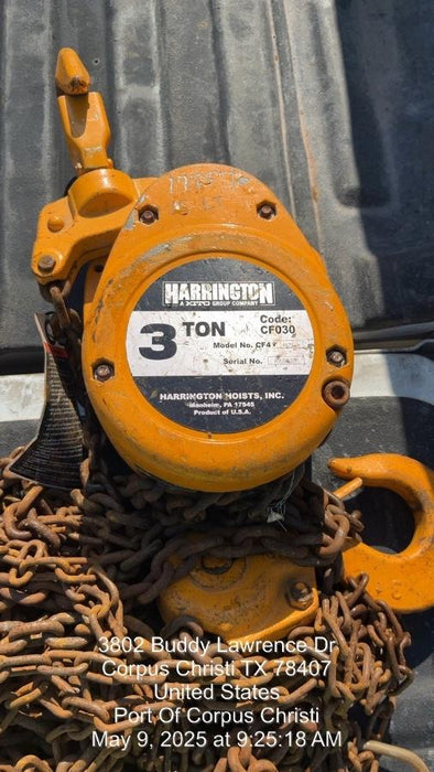 2021 HARRINGTON CF030-15