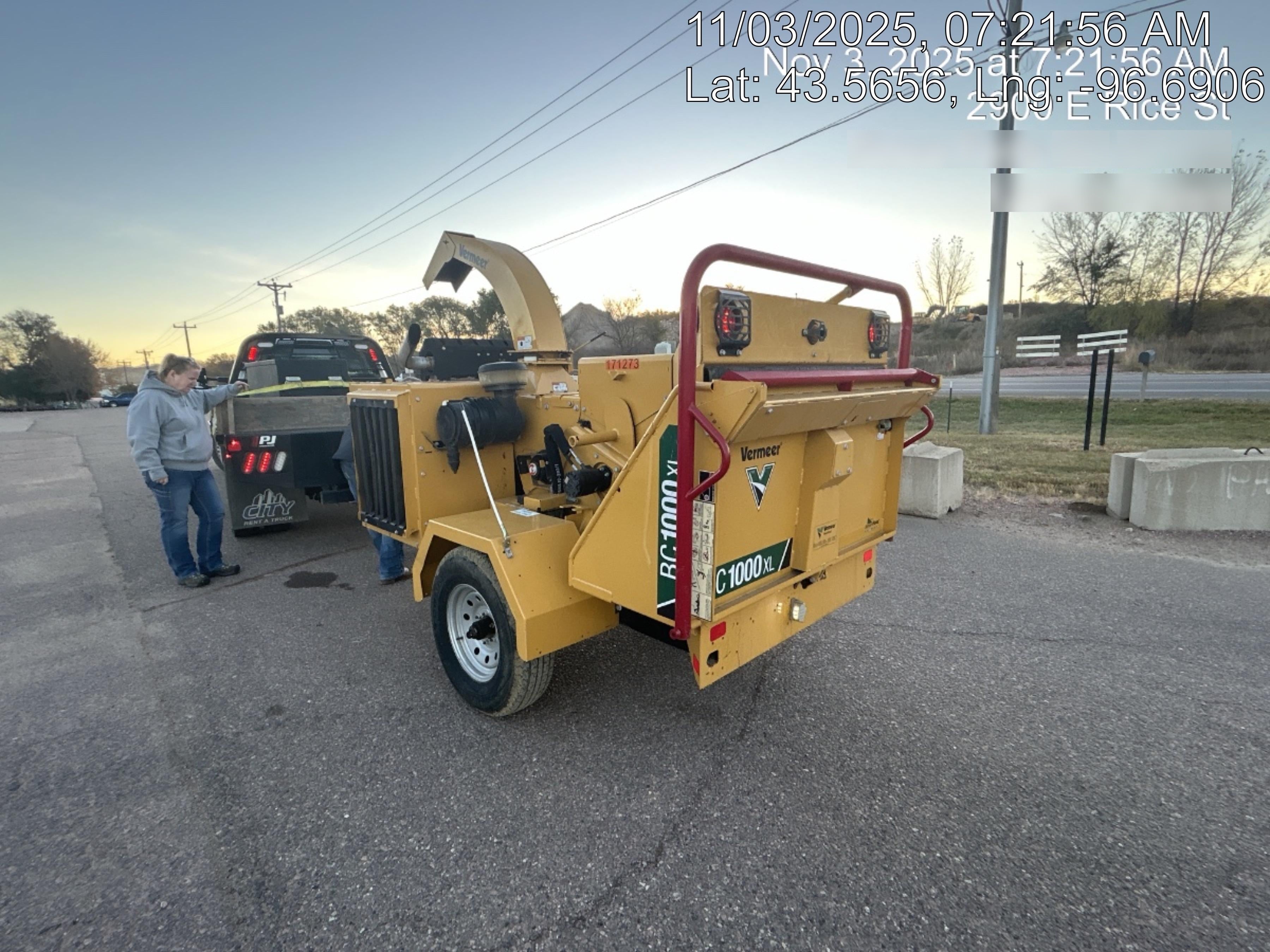 2021 VERMEER BC1000XL Diesel