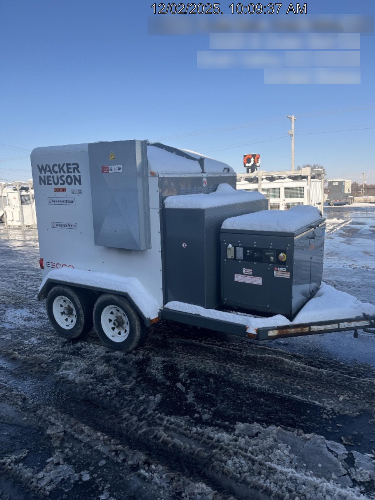 2022 WACKER NEUSON E3000