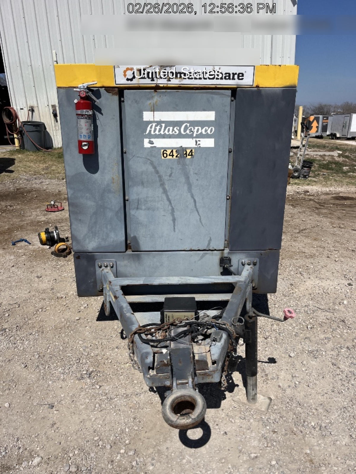 2020 ATLAS COPCO PAS 150 HF CS Enclosed