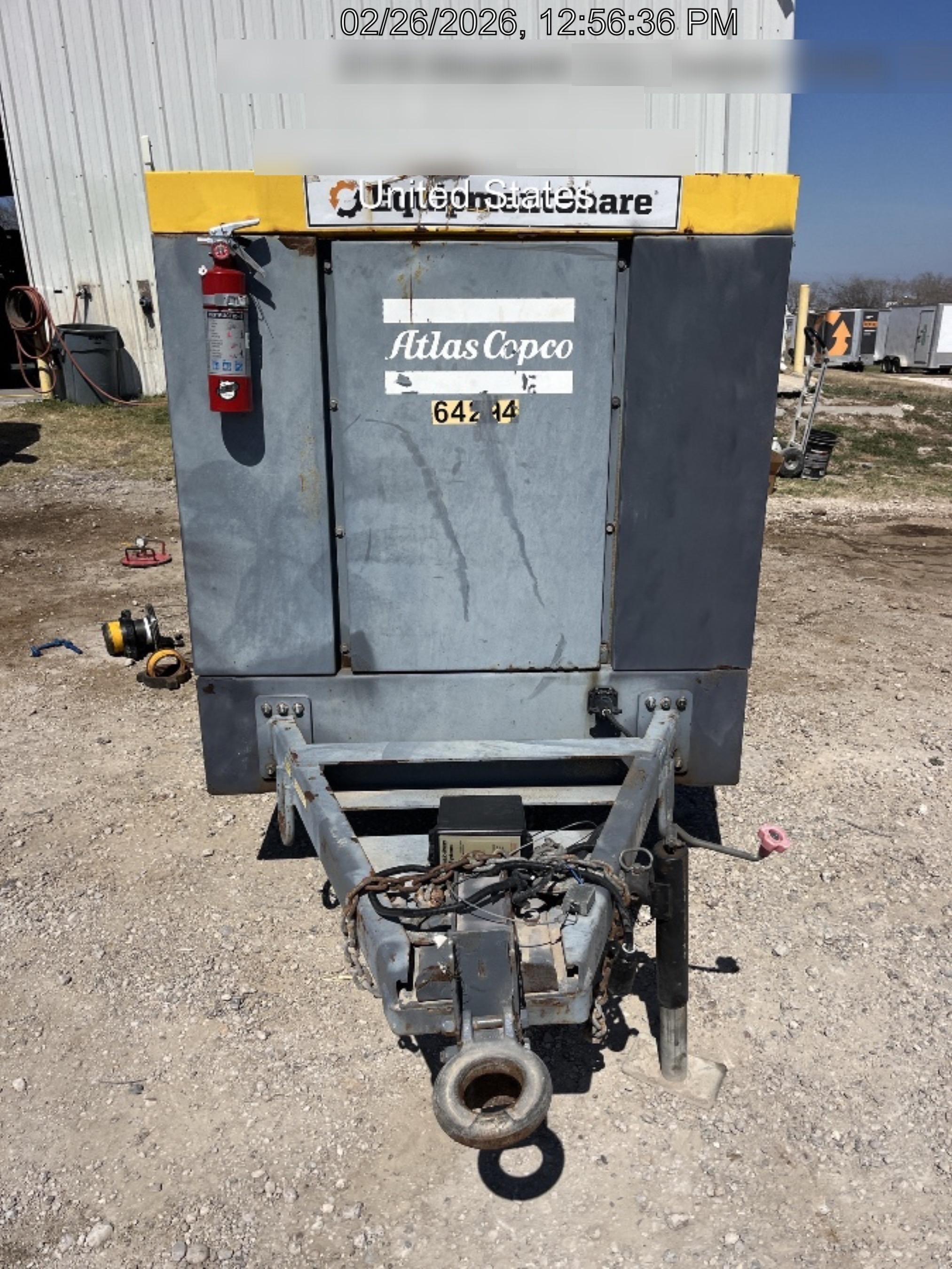 2020 ATLAS COPCO PAS 150 HF CS Enclosed