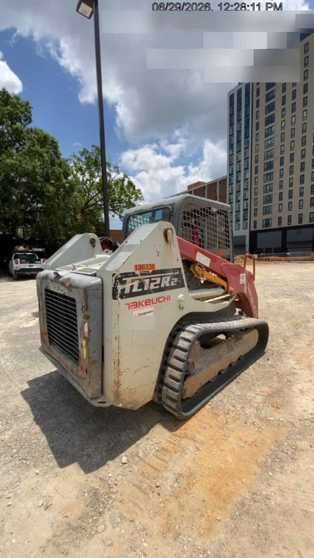 2020 Takeuchi TL12R2-R Canopy, 111hp, Manual QC