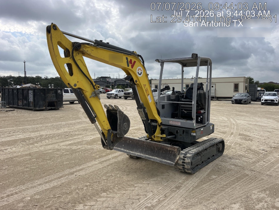 Wacker Neuson EZ36 Canopy unit with one Bucket