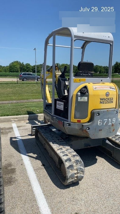 2017 Wacker Neuson EZ28 Wacker Neuson E0506-EZ28-MX - Track/LGD/CAN/VDS/12, 18, 24" Buckets