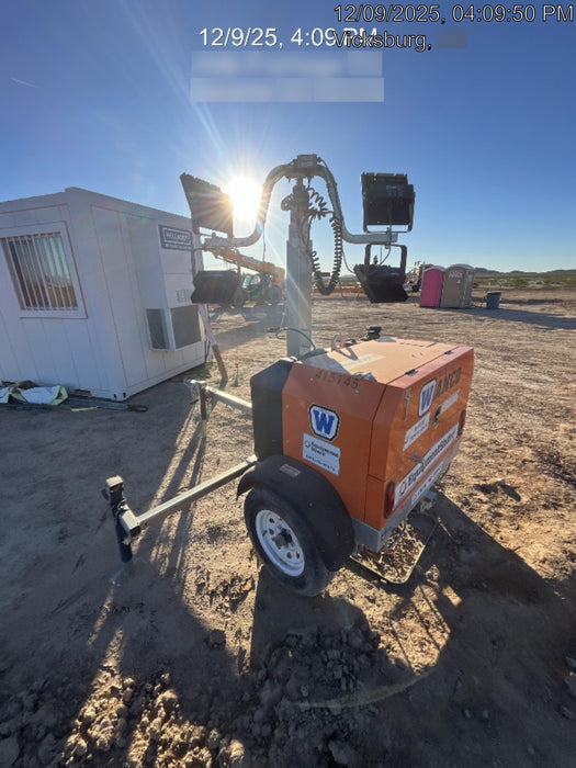 2024 Wanco WLTT-4MM4K Diesel, Deep Sea Controller, Shore Power Plug, Auto Start, (4) 350W LED Floodlights, 4kW Generator, 60 Gal Fuel Tank, 2" Ball, T3