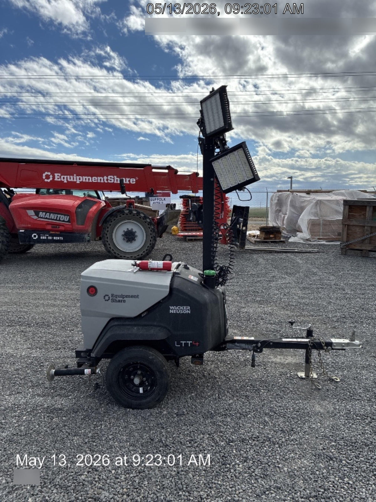 2024 Wacker Neuson LTT4 Diesel, Kohler KDW702, Deep Sea Controller, Auto Start, LED 320W, Bypass Outlet, T3
