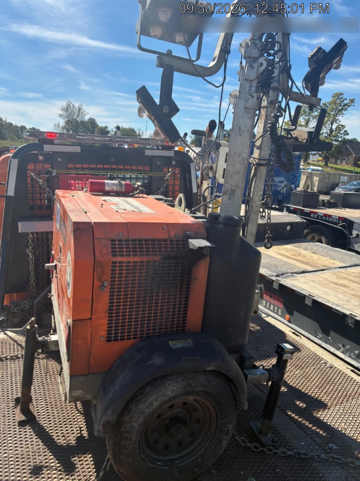 2024 Wanco WLTT-4MM4K Diesel, Deep Sea Controller, Shore Power Plug, Auto Start, (4) 350W LED Floodlights, 4kW Generator, 60 Gal Fuel Tank, 2" Ball, T3