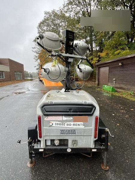 2019 Wacker Neuson LTV6L-MH Wacker Neuson LTV6L Mobile Light Tower w/Fuel Level Sensor Installed