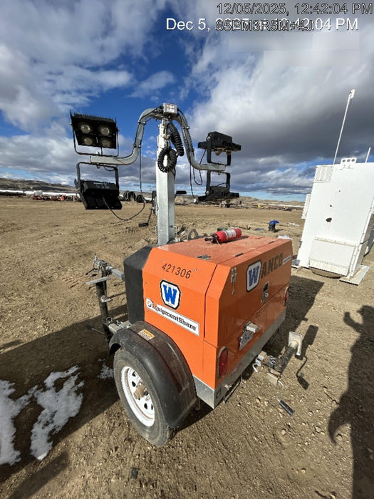 2024 Wanco WLTT-4MM4K Diesel, Deep Sea Controller, Shore Power Plug, Auto Start, (4) 350W LED Floodlights, 4kW Generator, 60 Gal Fuel Tank, 2" Ball, T3