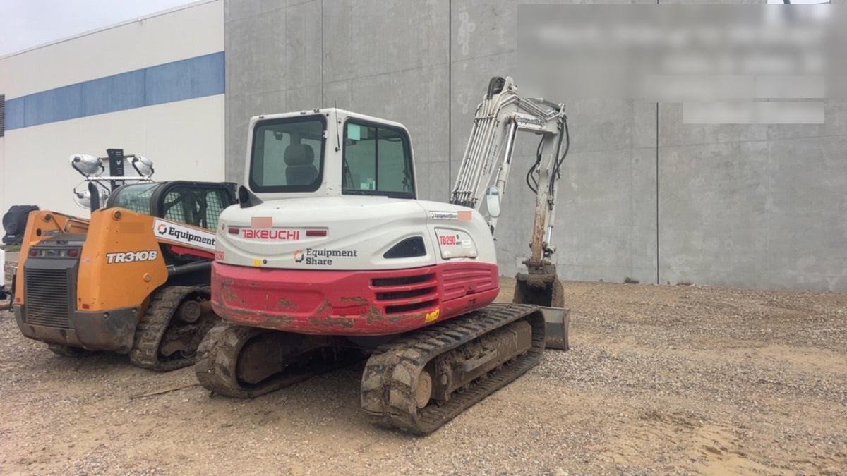 2020 Takeuchi TB290C Cab/Heat/Air, Rubber Tracks, Manual TAG QC