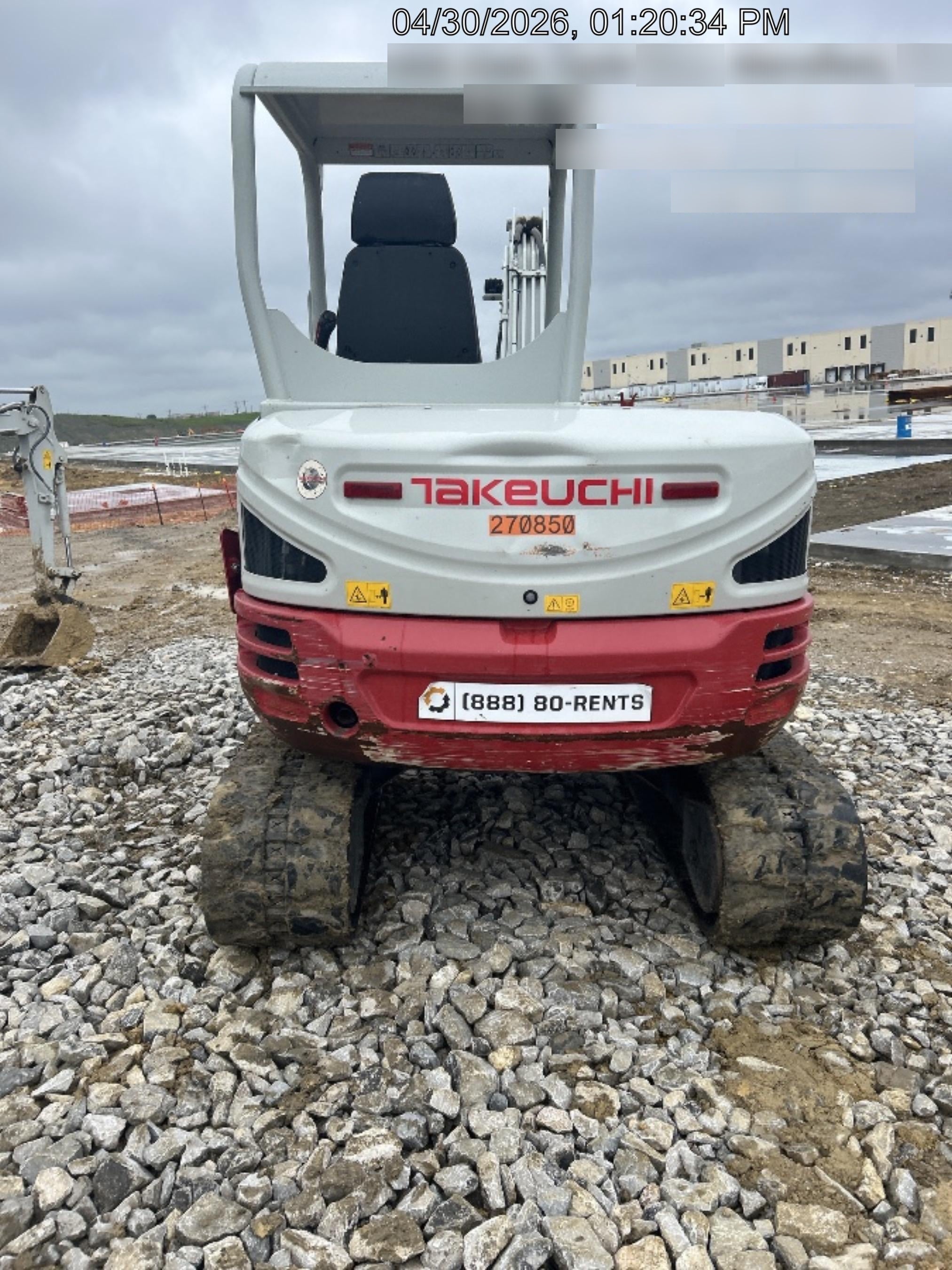 2022 TAKEUCHI TB250-2R