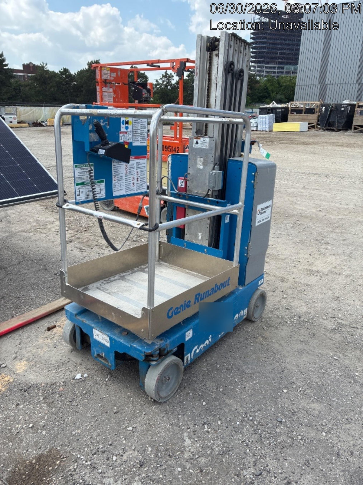 2019 GENIE GR-20