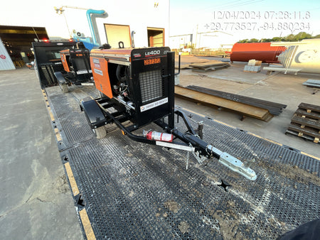 2022 Lincoln Electric LE400 Kubota V1505, Trlr, Cable Rack, Light Kit, ES Decals, T3