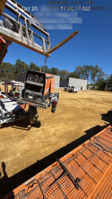 2021 Lincoln Electric Vantage 322 Vantage 322 Ready Pak 3 w/ Decals, ORANGE (includes trailer, cable rack, fender light kit) NO Telematics