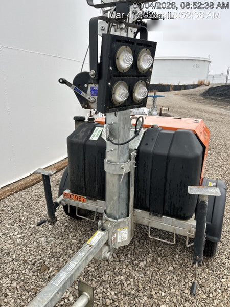 2024 Wanco WLTT-4MM4K Diesel, Deep Sea Controller, Shore Power Plug, Auto Start, (4) 350W LED Floodlights, 4kW Generator, 60 Gal Fuel Tank, 2" Ball, T3