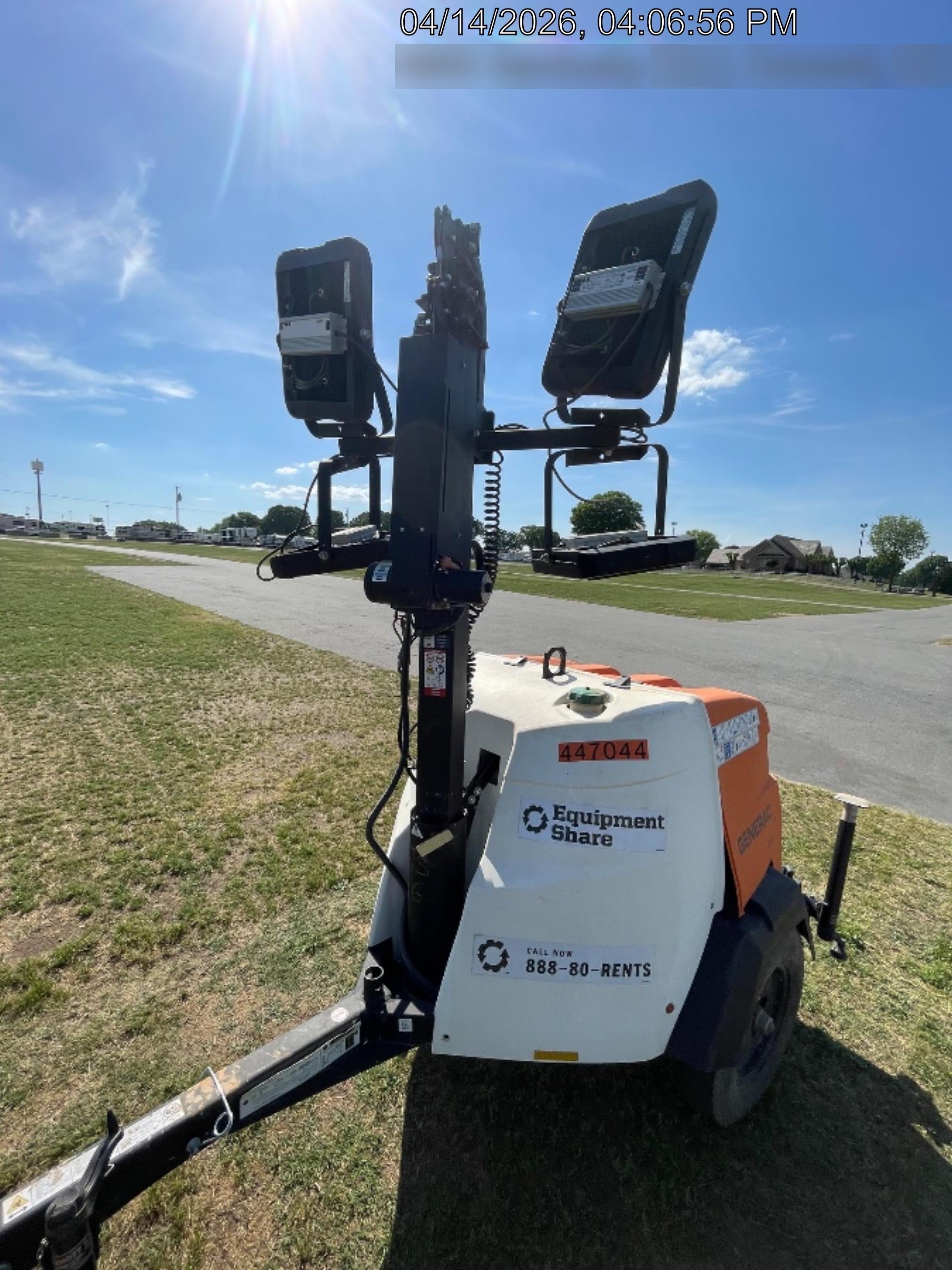 2024 Generac MLT6SKDS-STD4 ELEC WINCH Diesel, Electric Winch Mast, Powerzone Controller, (4) 320W LED Lights, 4kW Generator, 39.9 Gal Fuel Tank, 2" pintle, T3