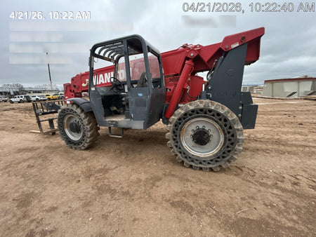 2019 Manitou MTA10055 MTA10055 - 120 HP T4, Canopy, Worklights/Strobe, Beacon, 66" Carriage, 60" Forks, Solid Tires, Lift Hook, Aux Hydraulics