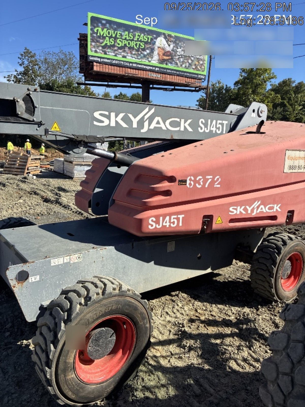 2017 SKYJACK SJ45T+