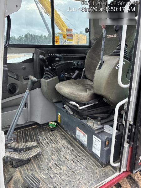 2019 Takeuchi TB290 Takeuchi TB290 Cab/Heat/AC w/Rubber Tracks, Auxiliary Hydraulics, Dozer Blade, Manual QC w/ 18/24/36" Buckets, Hydraulic Thumb Installed
