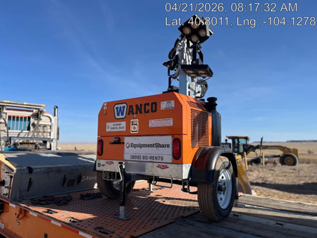 2024 Wanco WLTT-4MM4K Diesel, Deep Sea Controller, Shore Power Plug, Auto Start, (4) 350W LED Floodlights, 4kW Generator, 60 Gal Fuel Tank, 2" Ball, T3