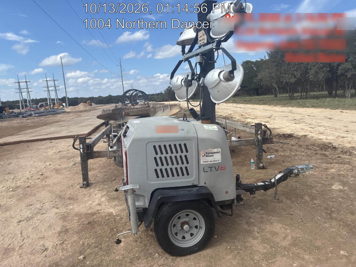 2018 Wacker Neuson LTV6K-MH Wacker Neuson LTV6K Towable Light Tower