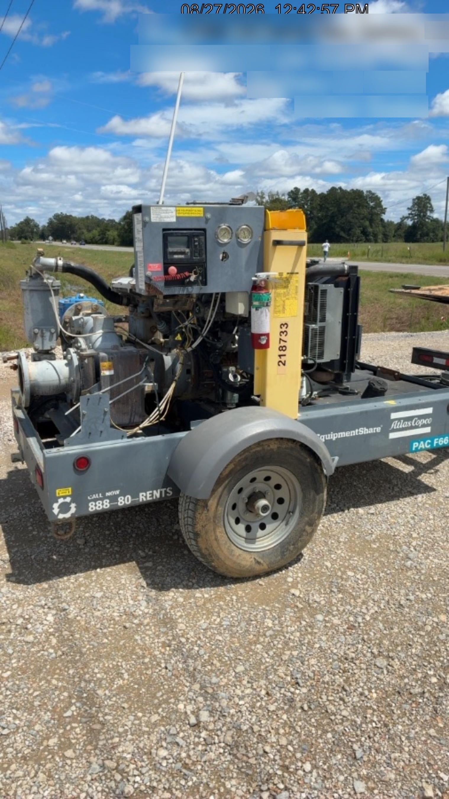 2022 ATLAS COPCO PAC F66 KD