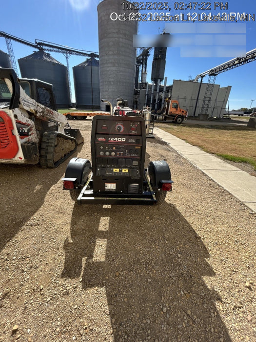 2024 Lincoln Electric LE400 Kubota V1505, Trlr, Cable Rack, Light Kit, ES Decals, T3