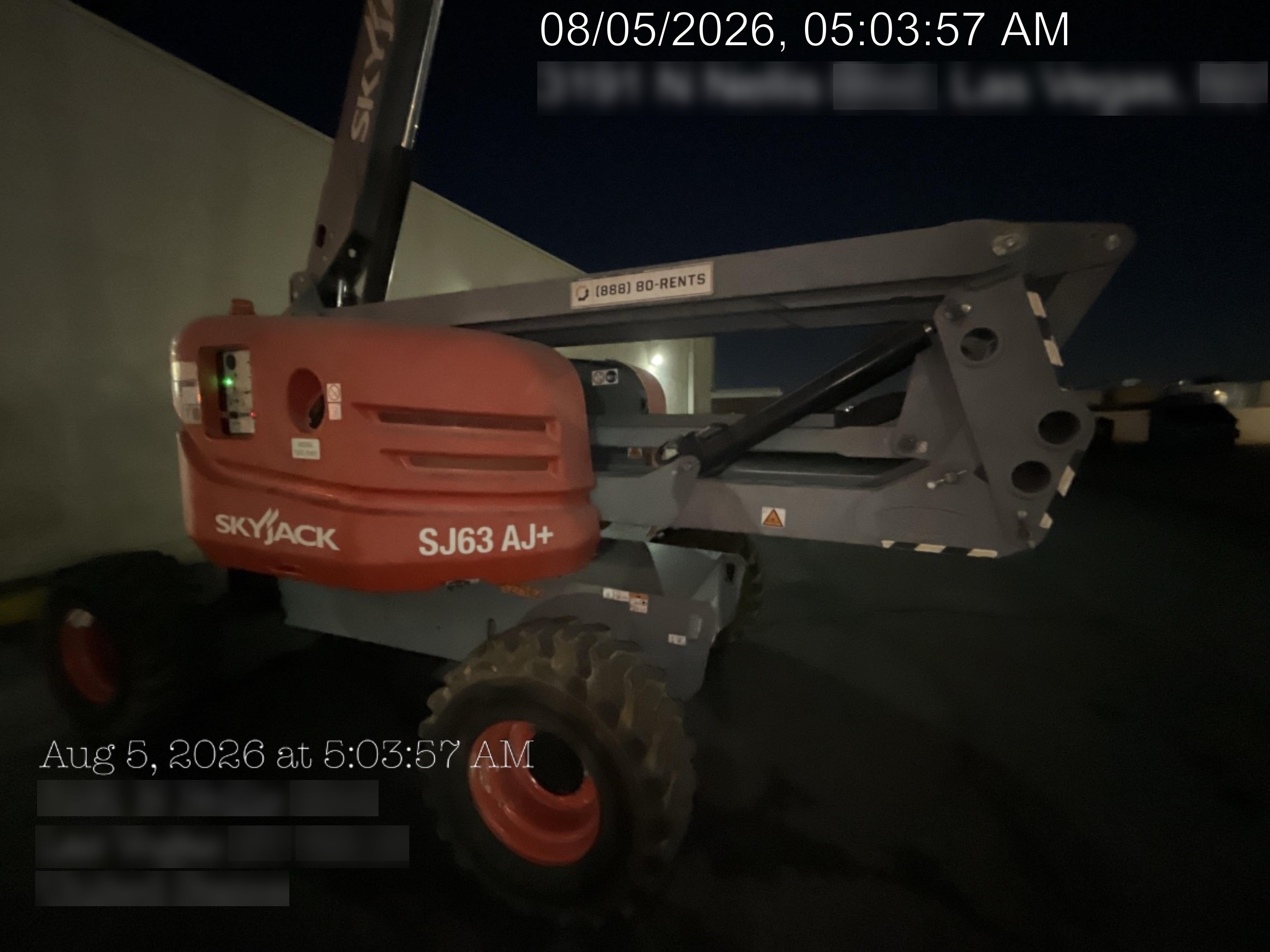 2021 SKYJACK SJ63 AJ