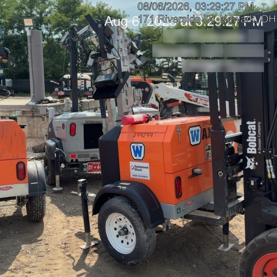 2024 Wanco WLTT-4MM4K Diesel, Deep Sea Controller, Shore Power Plug, Auto Start, (4) 350W LED Floodlights, 4kW Generator, 60 Gal Fuel Tank, 2" Ball, T3