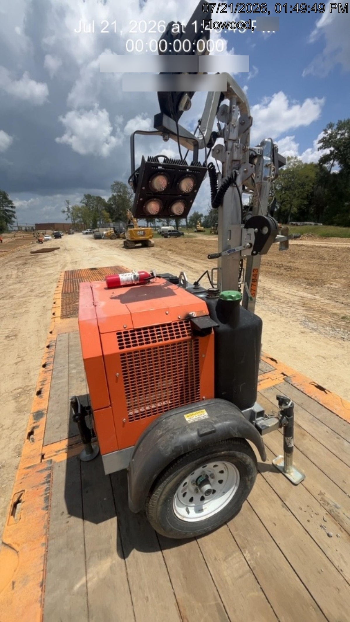2023 Wanco WLTT-4MM4K Diesel, Deep Sea Controller, Shore Power Plug, Auto Start, (4) 350W LED Floodlights, 4kW Generator, 60 Gal Fuel Tank, 2" Ball, T3
