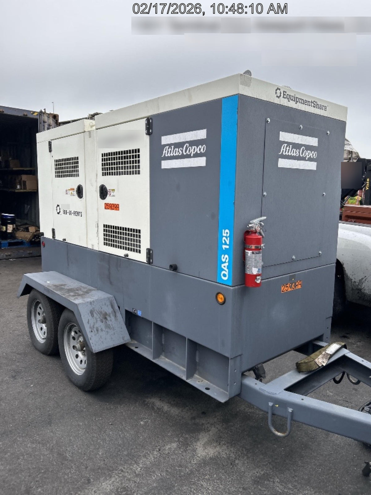 2022 ATLAS COPCO QAS 125