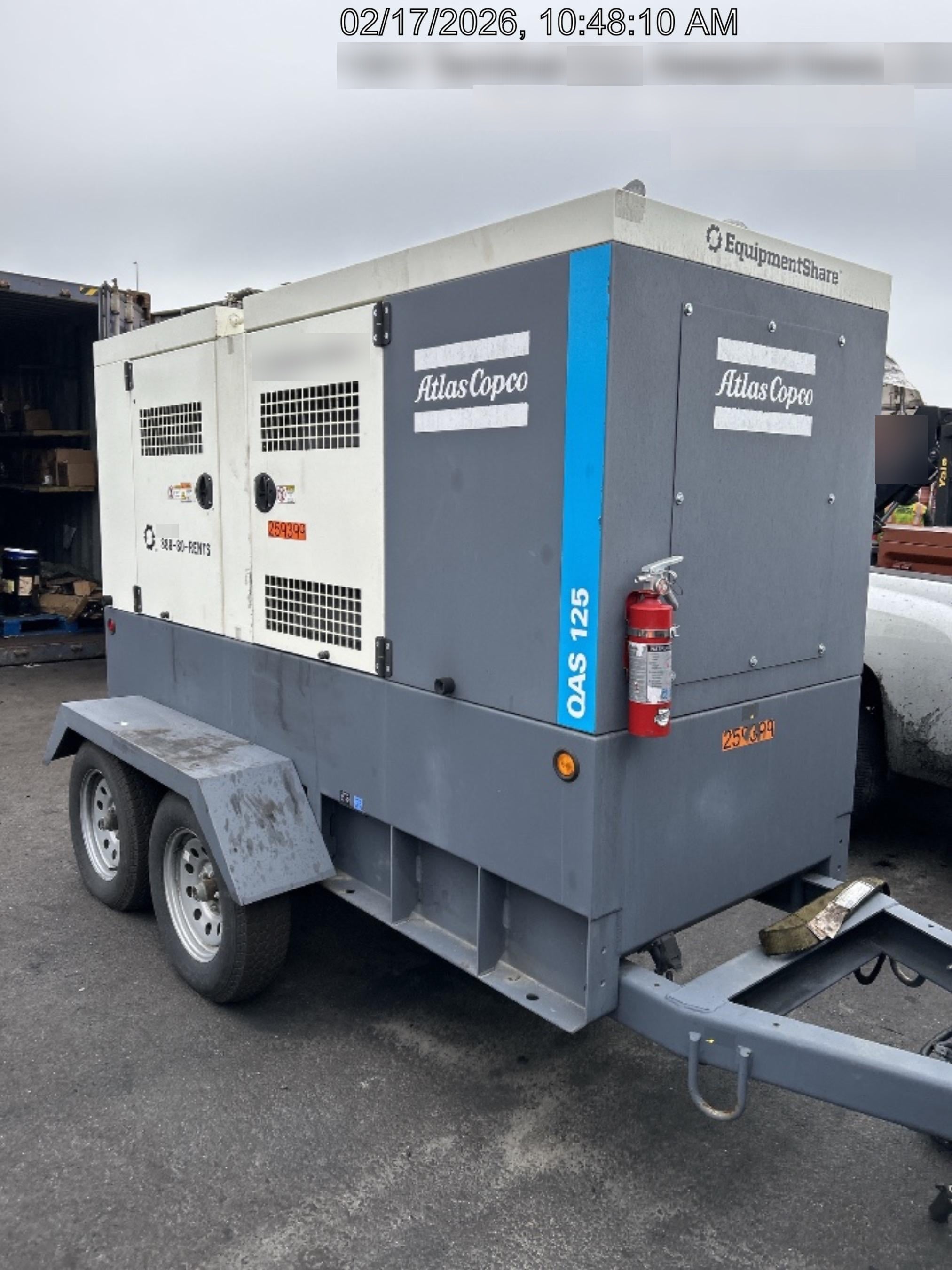 2022 ATLAS COPCO QAS 125
