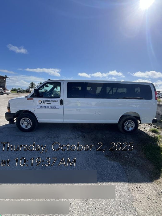 2025 CHEVROLET Express Van - Rental