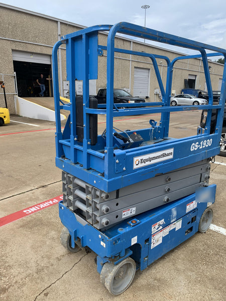 2018 Genie GS-1930 Genie GS-1930 Scissor Lift w/Standard Options