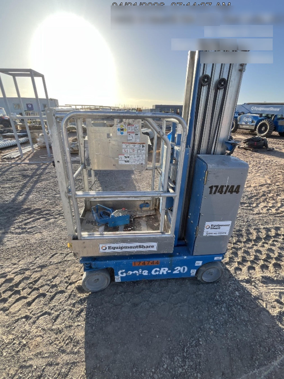 2021 GENIE GR-20