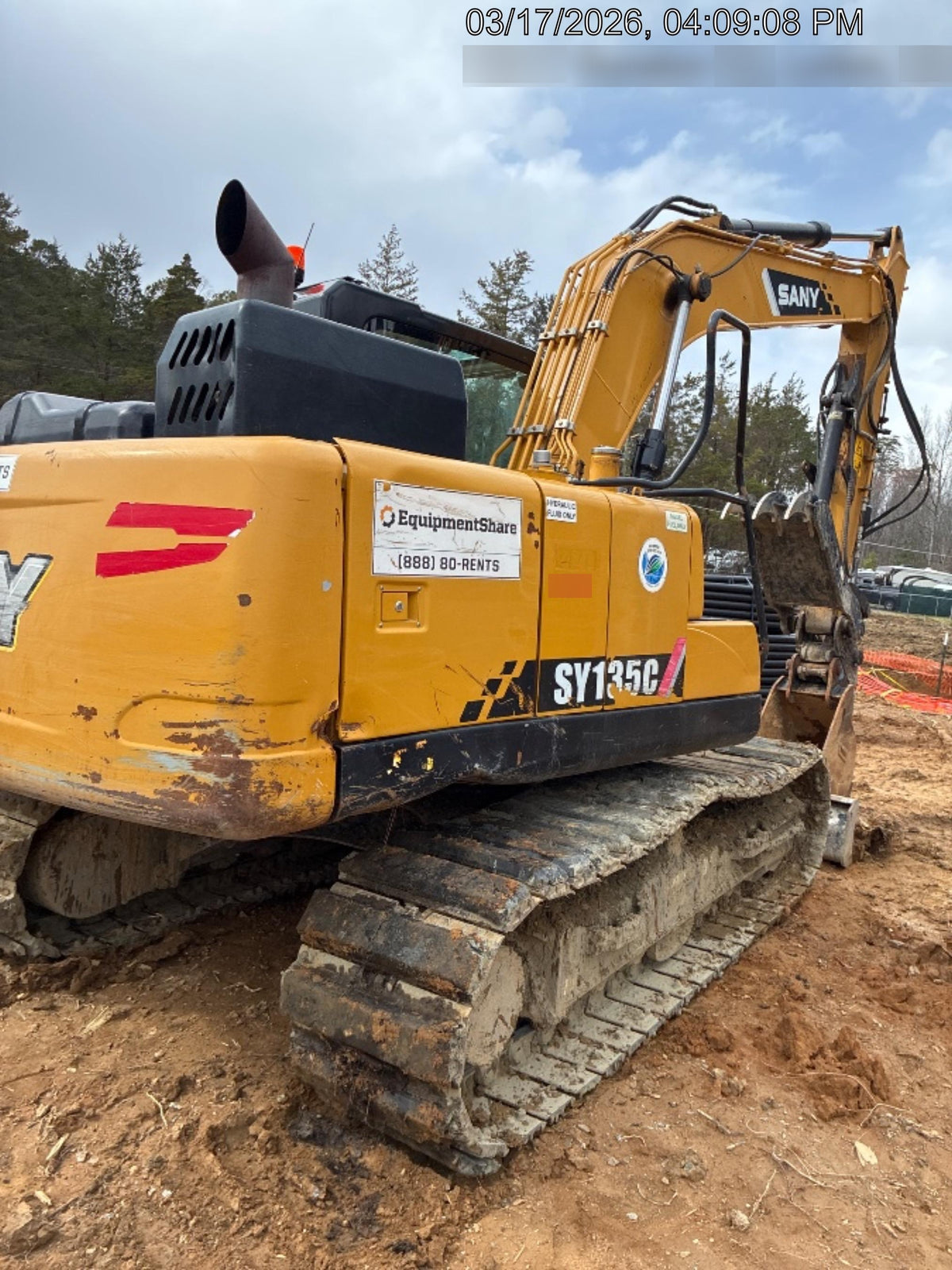 2019 SANY SY135C