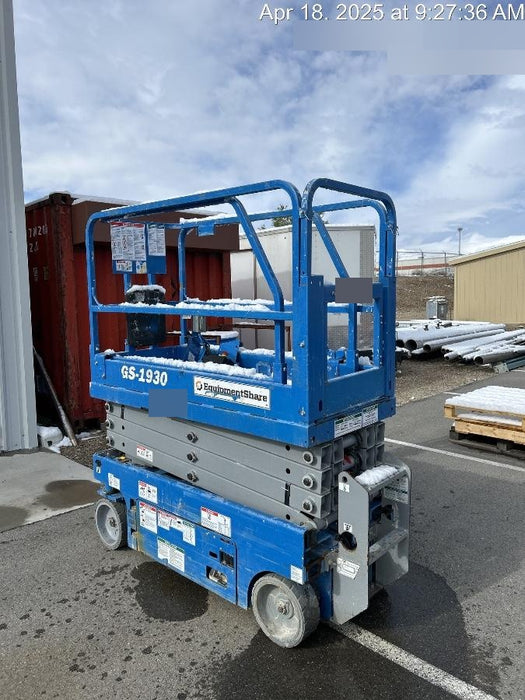 2019 Genie GS-1930 Half Height Swing Gate, 800W Inverter