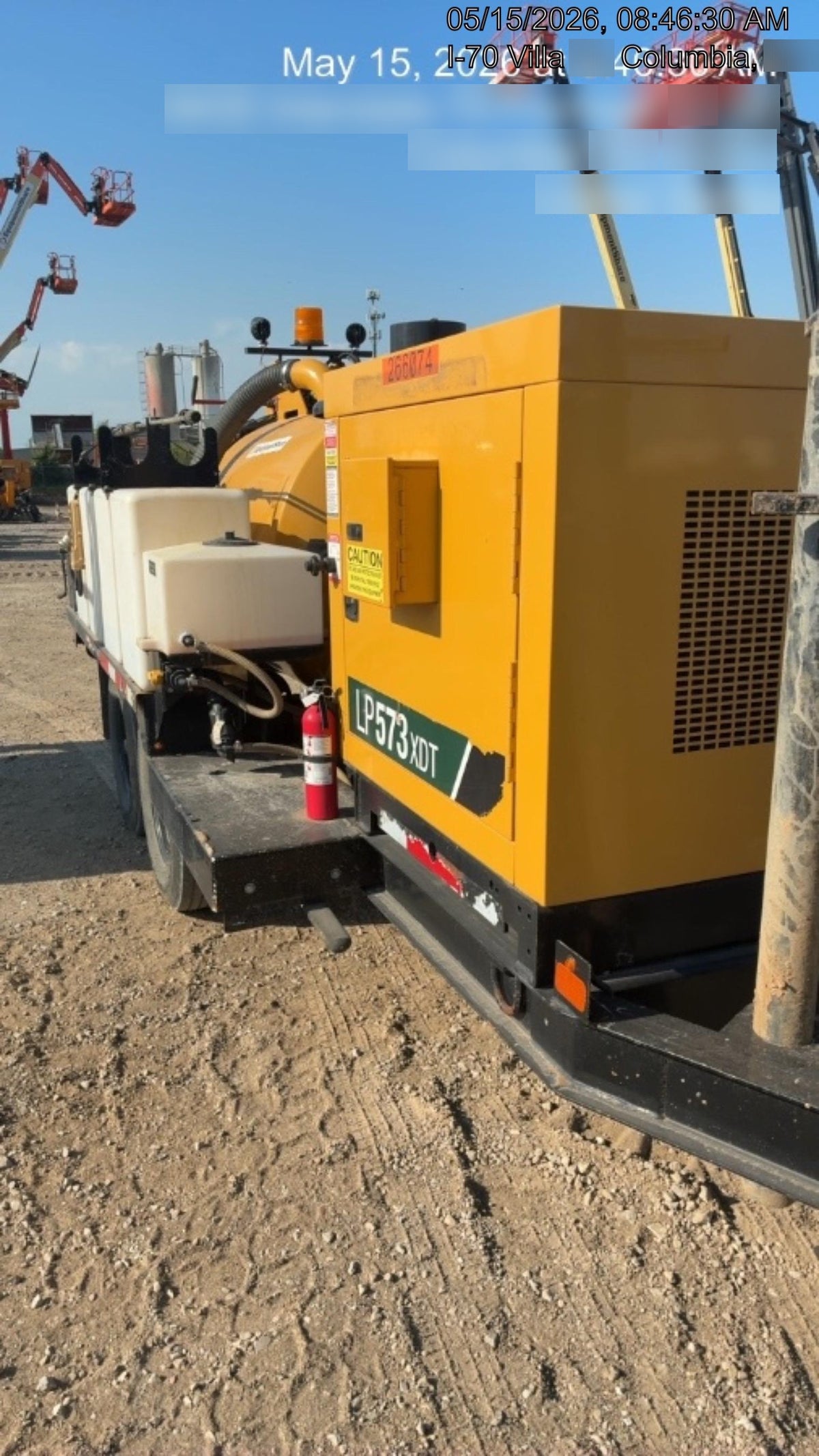 2022 Vac-Tron LP573XDT T4 Koehler Diesel Engine, 500 Gallon Debris Tank, x2 100 Gallon Water Tanks