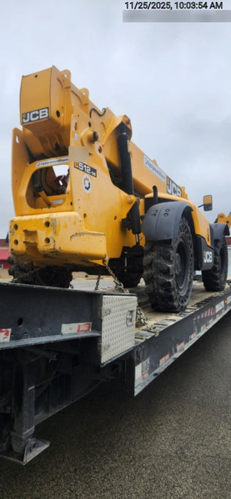 2019 JCB 512-56 Canopy, 109 HP, Solid Tires, STD Worklight, Beacon, Aux Hydraulics, Lifting Eye, Back up Alarm w/66" Carriage/60" Forks
