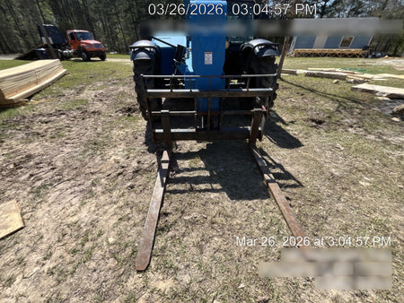 2020 Genie GTH-844 Cab/Heat/Air, Solid Tires, Work Lights, Beacon, Aux Hydraulics, Back up Alarm, Lifting Eye