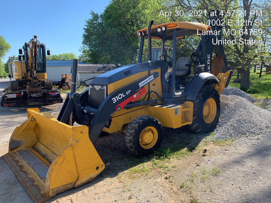 2020 John Deere 310LEP - Extendable Stick Canopy, 4WD, Extendable Stick, Pilot Controls, 2 Way Hydraulics, TAG Manual QC